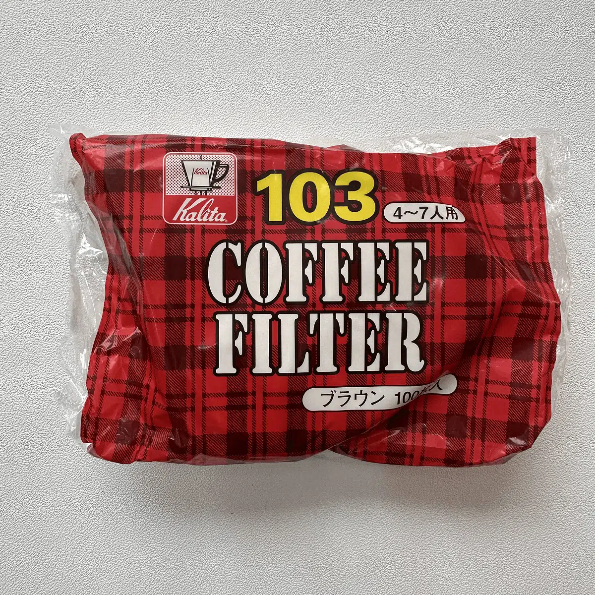 Kalita NK103 無漂白咖啡濾紙100張 4-7人份(咖啡濾紙 濾紙)