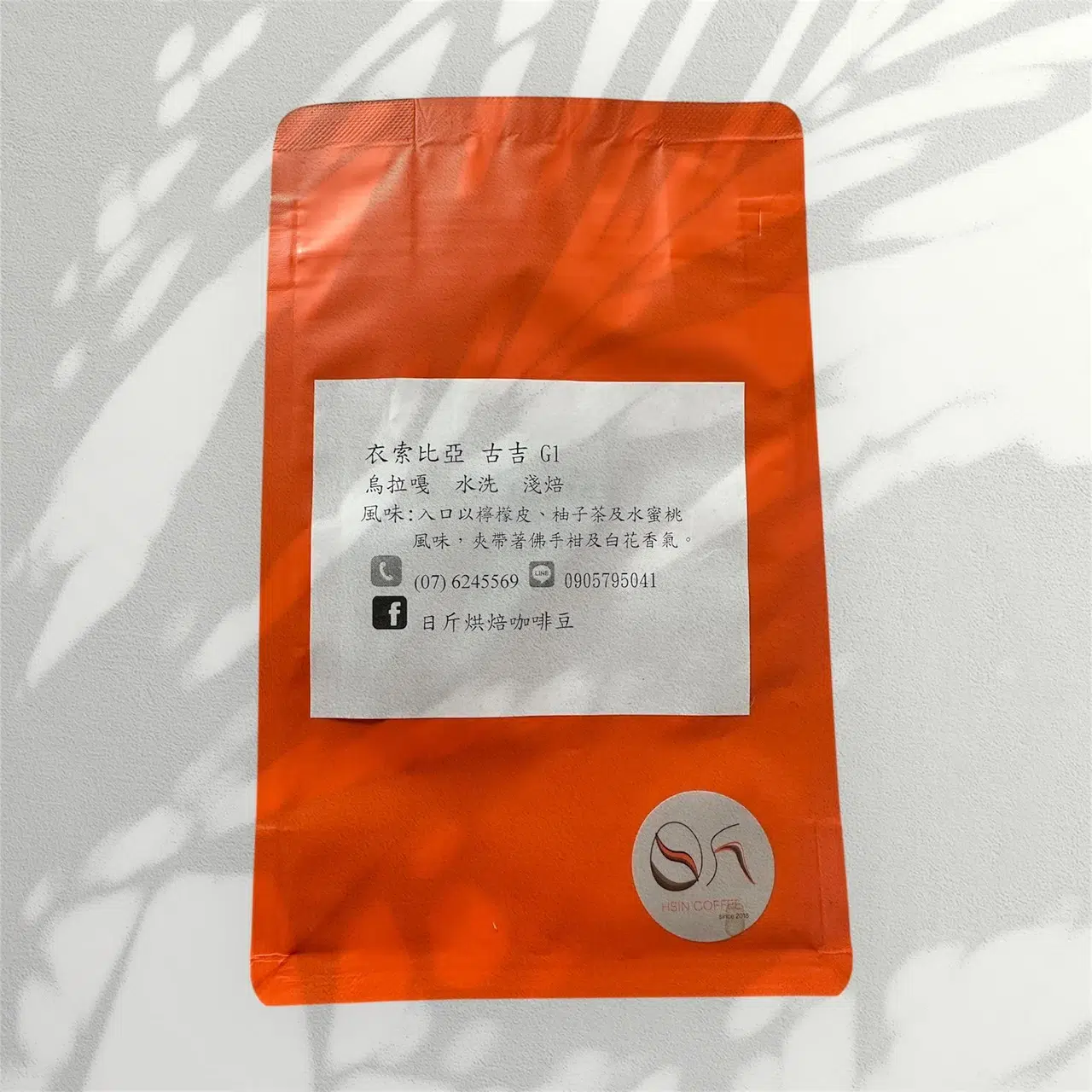 衣索比亞 古吉 G1 烏拉嘎 水洗 淺焙